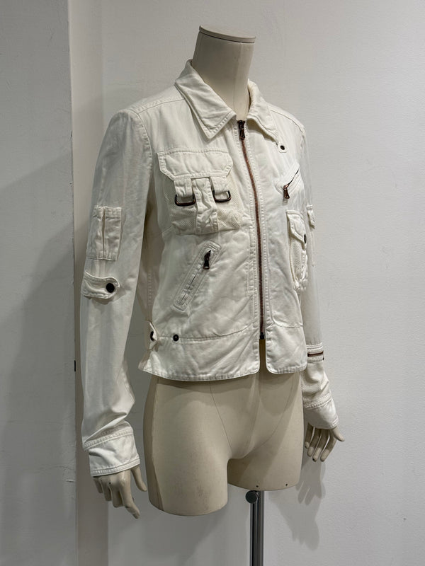 2003 Dolce & Gabbana multi pocket cargo jacket