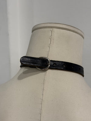 A/W2003 Maison Margiela runway bondage choker harness