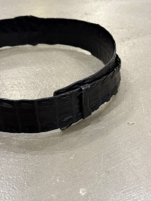 A/W2002 Gucci by Tom Ford real crocodile belt