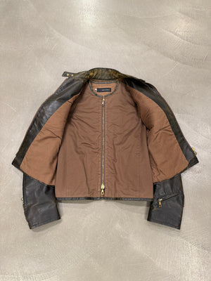A/W2003 Dsquared2 3-in-1 runway coated military jacket