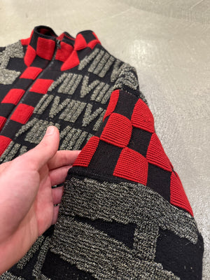 A/W 1985/1986 Jean Paul Gaultier 'Russian Contructivist' cardigan knit
