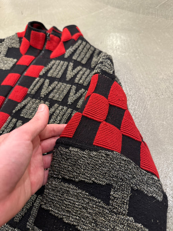 A/W 1985/1986 Jean Paul Gaultier 'Russian Contructivist' cardigan knit
