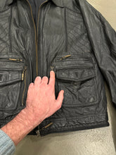 Load image into Gallery viewer, S/S 2007 Roberto Cavalli leather cargo jacket
