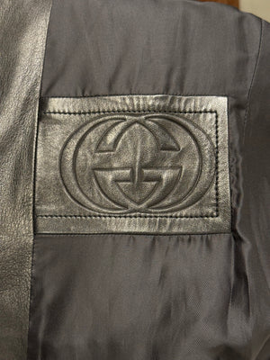2004 Gucci by Tom Ford leather trench coat