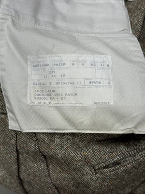 1990s Hermes wool tweed suit set