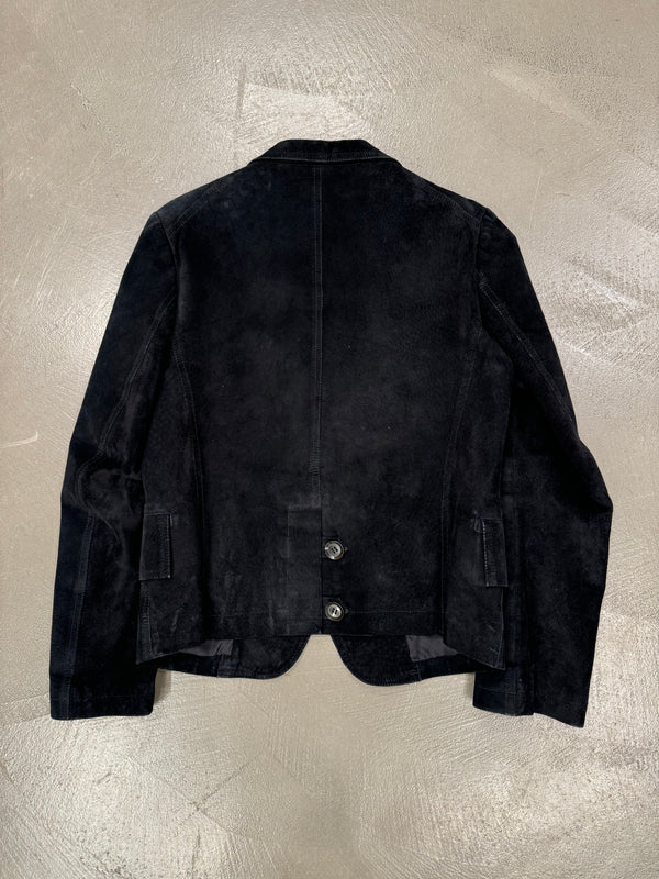2000s Y’s by Yohji Yamamoto pig leather blazer