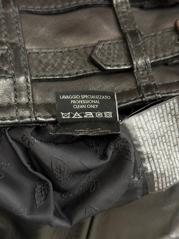 S/S2005 Gucci military officer leather jacket