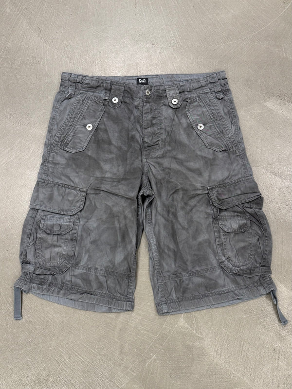 2000s Dolce & Gabbana multi-pocket cargo shorts