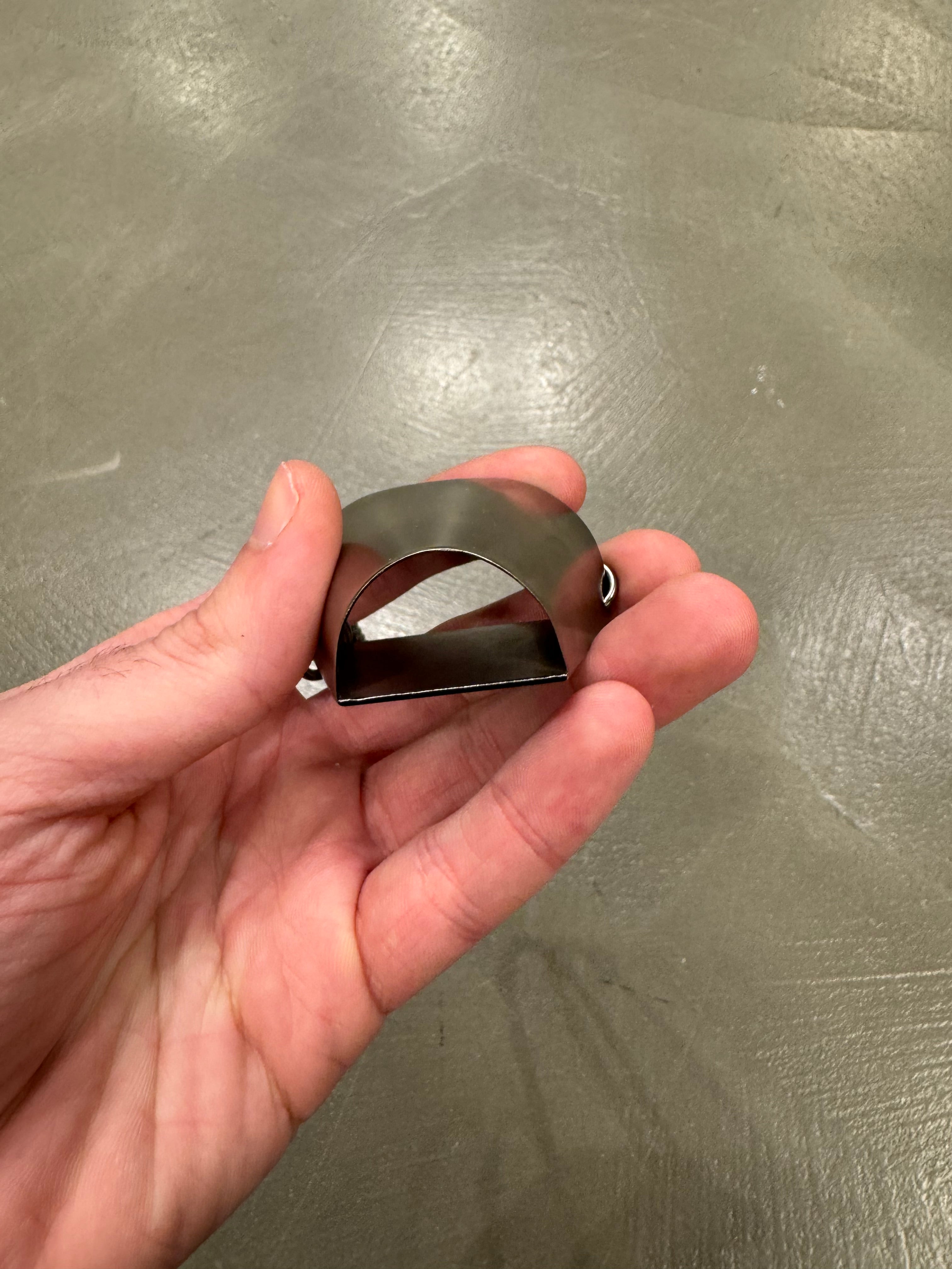 F/W 1997 Dirk Bikkembergs metal tie holder chain