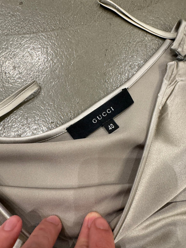 S/S 2001 Gucci by Tom Ford silk skirt