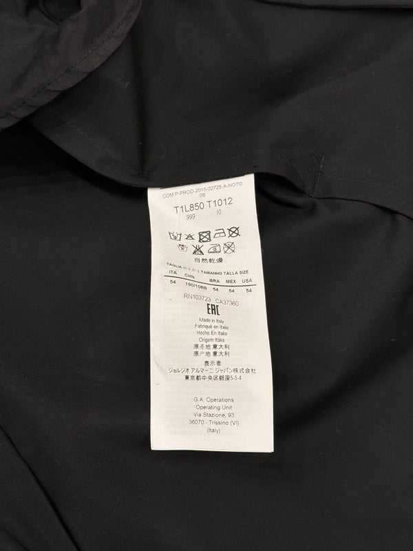 1990s Emporio Armani wool technical coat
