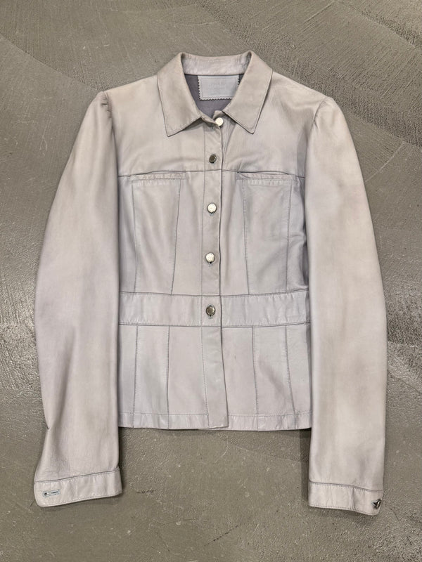 2000s Prada soft leather jacket