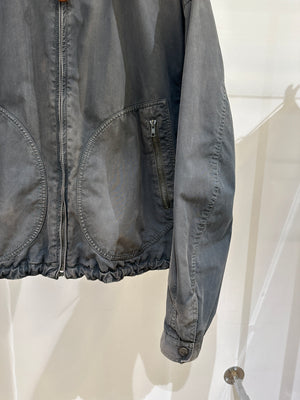 1990s Armani Jeans sun faded bomber jacket