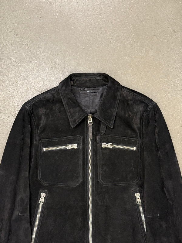 2020s Tom Ford suede biker leather jacket