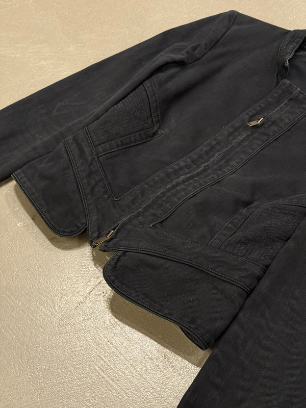 2003 Gucci by Tom Ford fitted paneled jacket