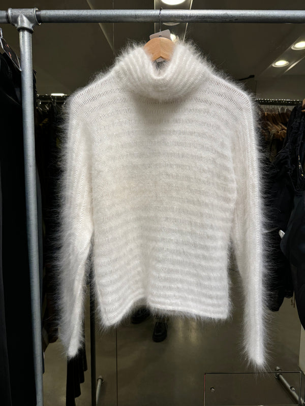 2000s Gucci angora furry sweater