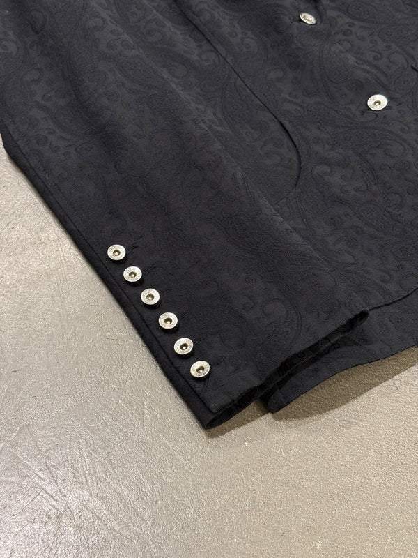2000s Dolce & Gabbana button cuff slim blazer