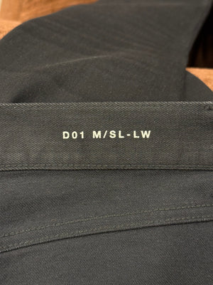 2013 Saint Laurent D01 slim-fit denim pants