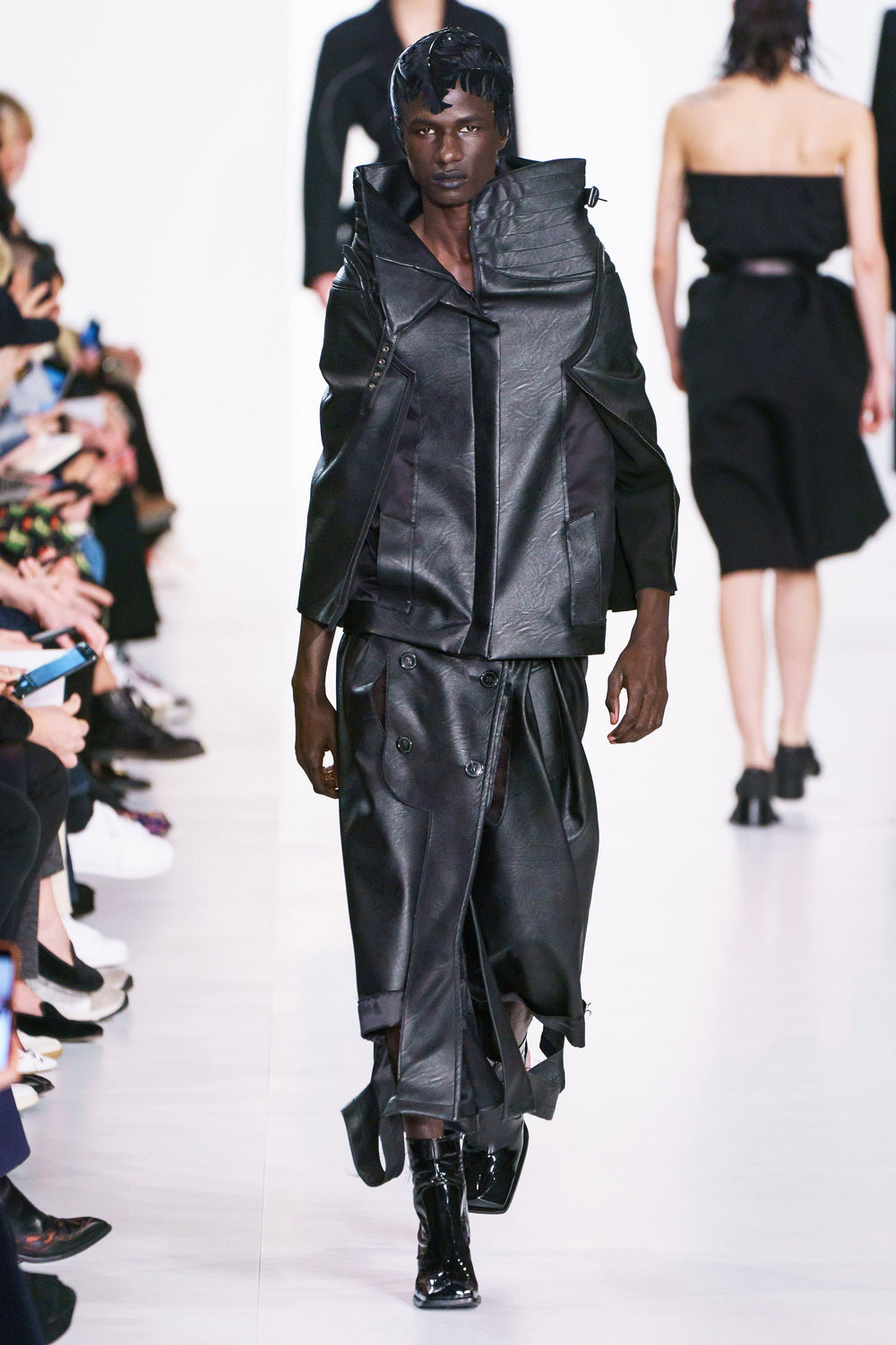 A/W2019 Maison Margiela runway deconstructed skirt