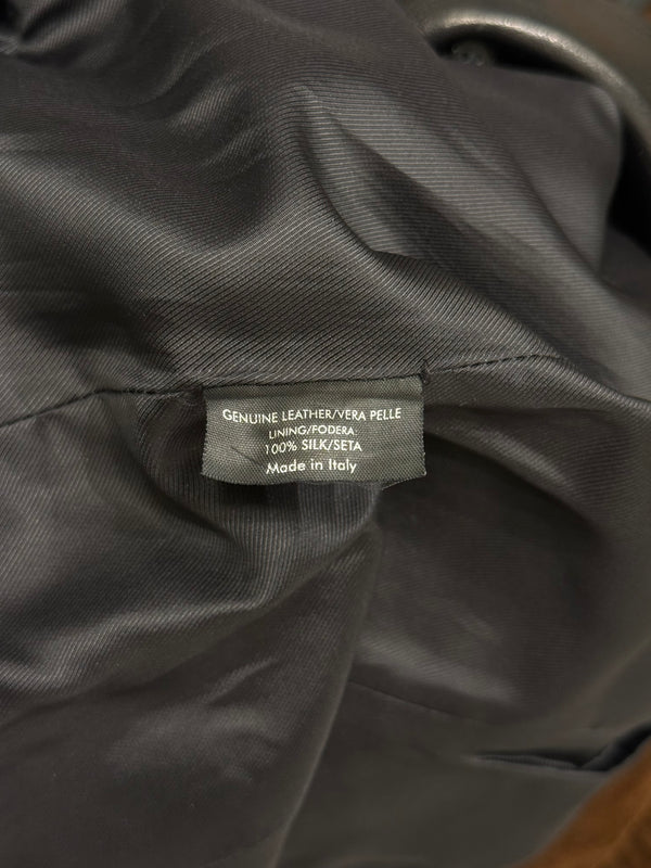 2004 Gucci by Tom Ford leather trench coat