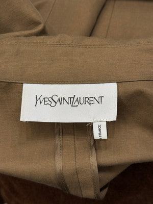 2008 Yves Saint Laurent belted trench jacket
