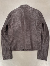 Load image into Gallery viewer, 2014 Emporio Armani camo leather jacket
