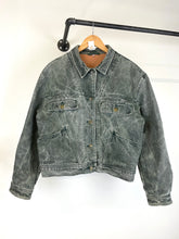 Load image into Gallery viewer, 1990s Armani washed faded oversized denim jacket
