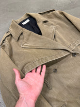 Load image into Gallery viewer, 2010s Saint Laurent Paris sample long cotton trench
