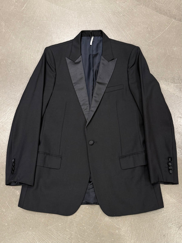 2013 Dior Homme silk shawl-lapels tuxedo blazer jacket