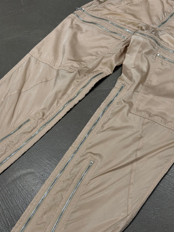 1999 Prada astro biker zipper pants