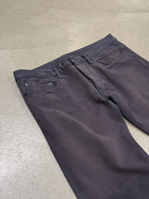 2000s Dior faded denim straight jeans