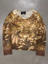 Load image into Gallery viewer, S/S2001 Jean Paul Gaultier satan stripe longsleeve t-shirt top
