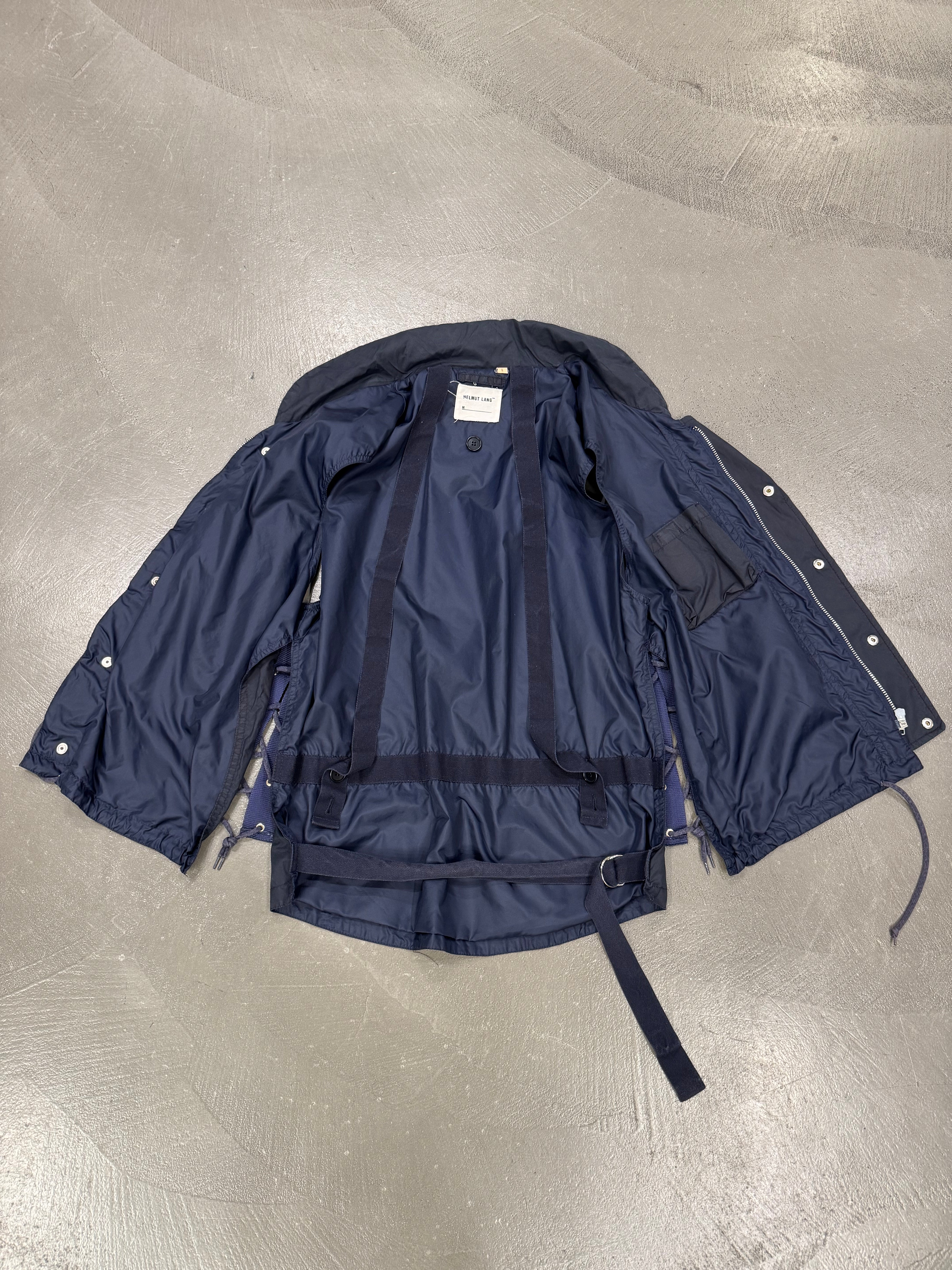 00s y2k archive HELMUT LANG ライダースジャケット S Helmut Lang S/S 2004 