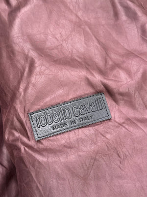 A/W2000 Roberto Cavalli snakeskin python leather puffer jacket