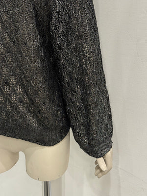 2020 Saint Laurent silver knit