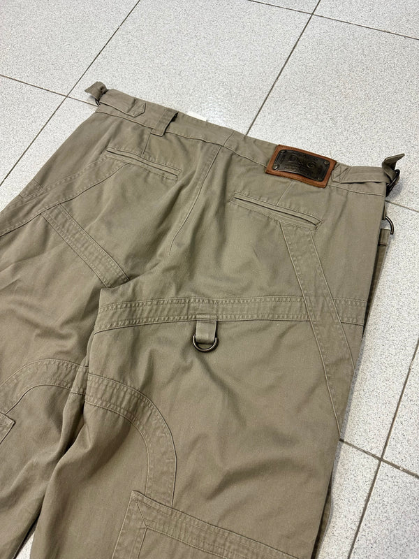 AW2003 Dolce & Gabbana runway sample bondage cargo pants