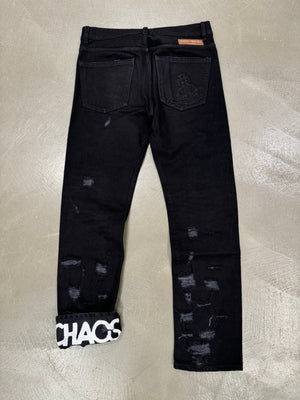 A/W2016 Vivienne Westwood “CHAOS” distressed jeans