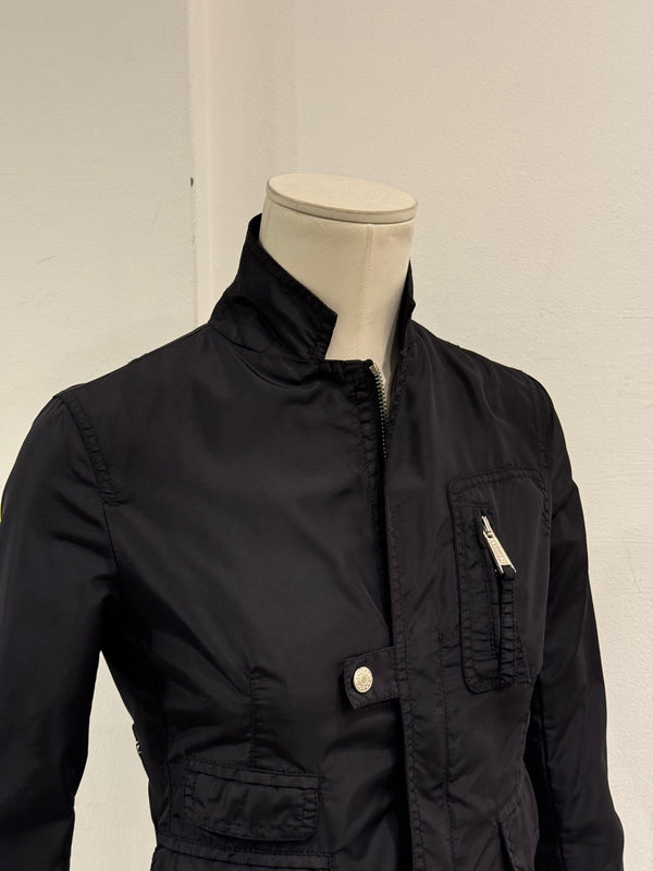 2000s Dsquared2 multi-pocket cropped jacket
