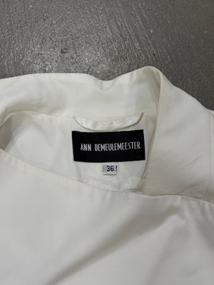 2000s Ann Demeulemeester cropped light bomber jacket