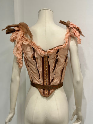 S/S2005 Jean Paul Gaultier runway ruffled corset