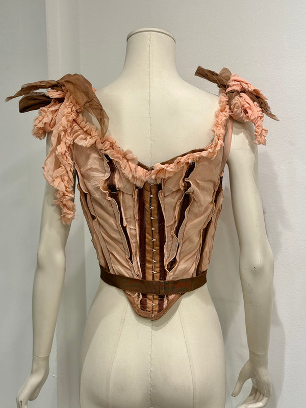 S/S2005 Jean Paul Gaultier runway ruffled corset