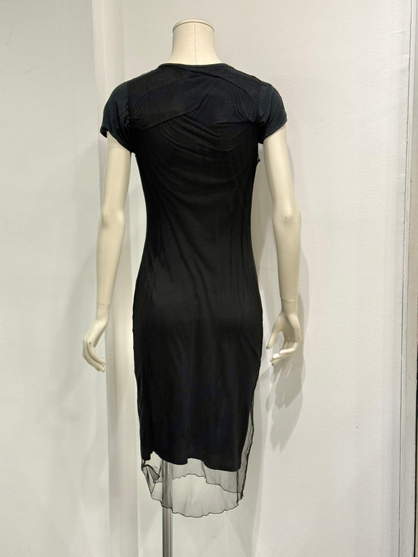 2008 Alexander McQueen double layer dress