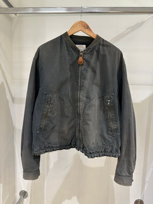 1990s Armani Jeans sun faded bomber jacket