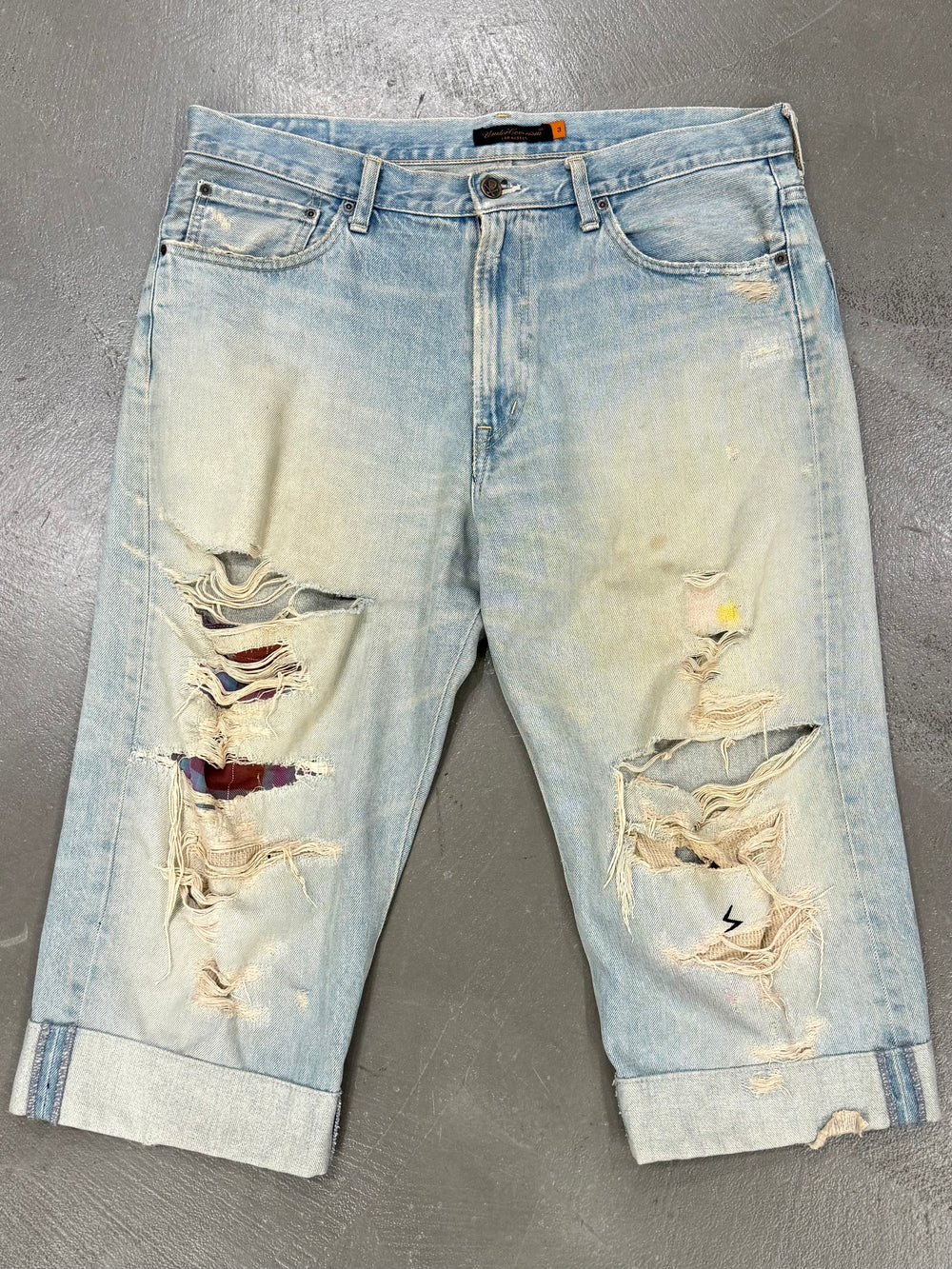 S/S2005 Undercover destroyed shorts
