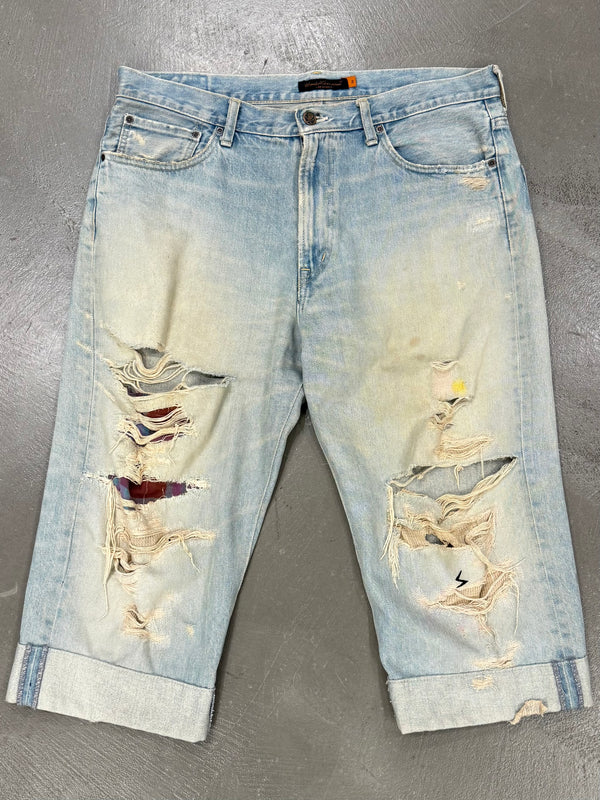 S/S2005 Undercover destroyed shorts