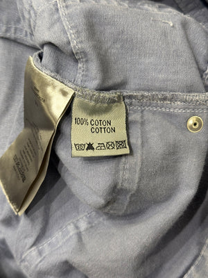 2000s Dior light wash faded denim straight jeans