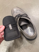 Load image into Gallery viewer, 2000s Prada grey leather derby shoes
