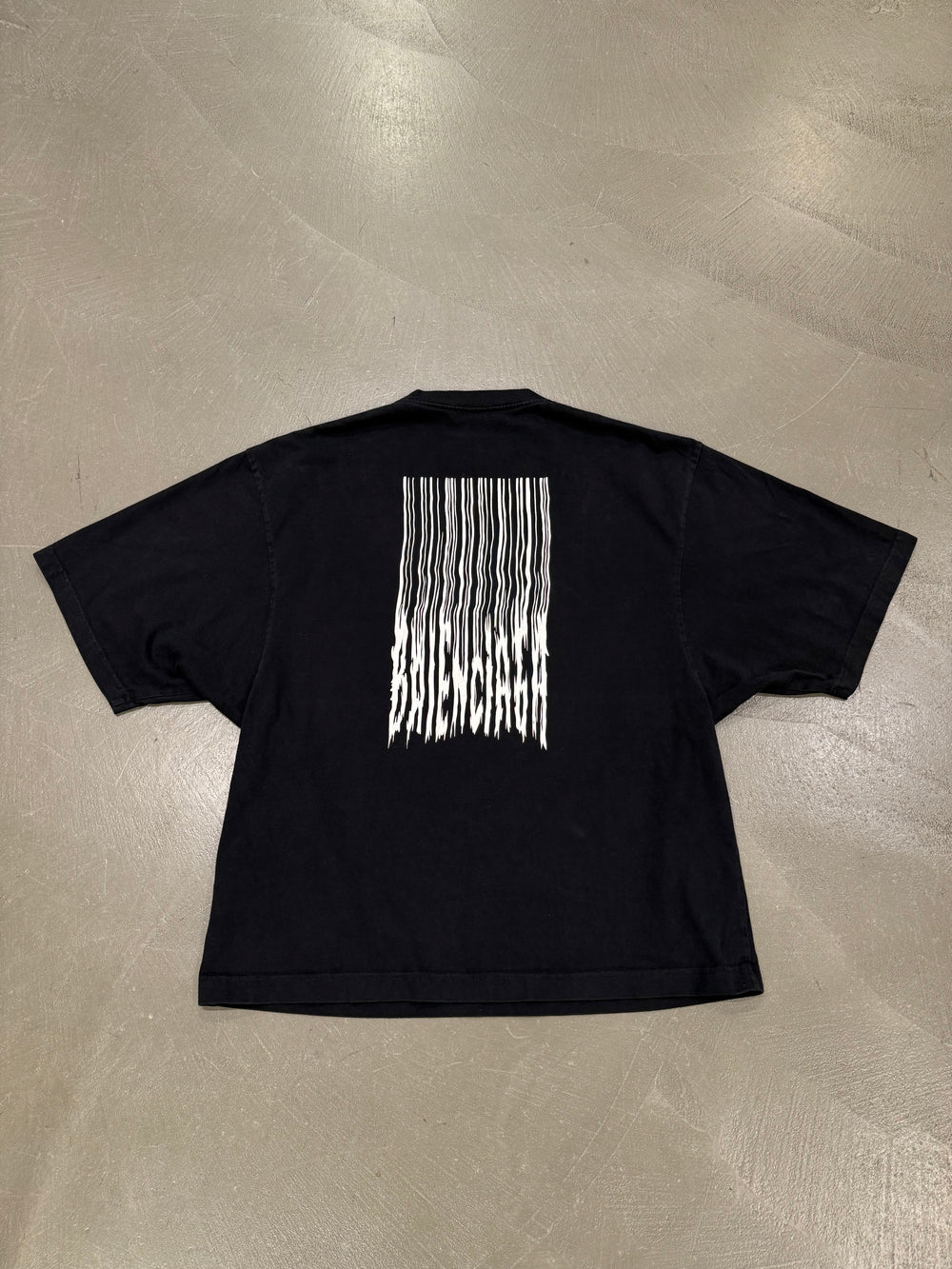 Balenciaga distortion logo t-shirt