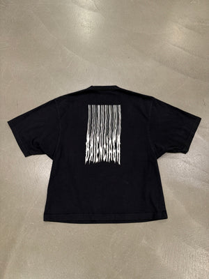 Balenciaga distortion logo t-shirt