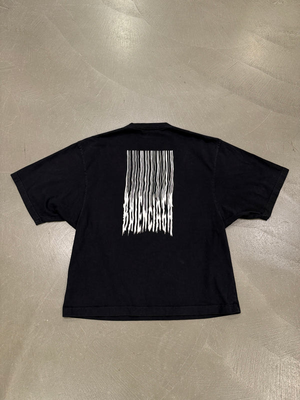 Balenciaga distortion logo t-shirt